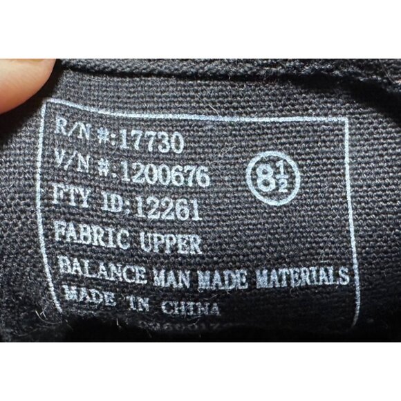 xhilaration Black Damask Pattern Canvas Slip-on Sneakers Women's Size 8.5 - Picture 16 of 16